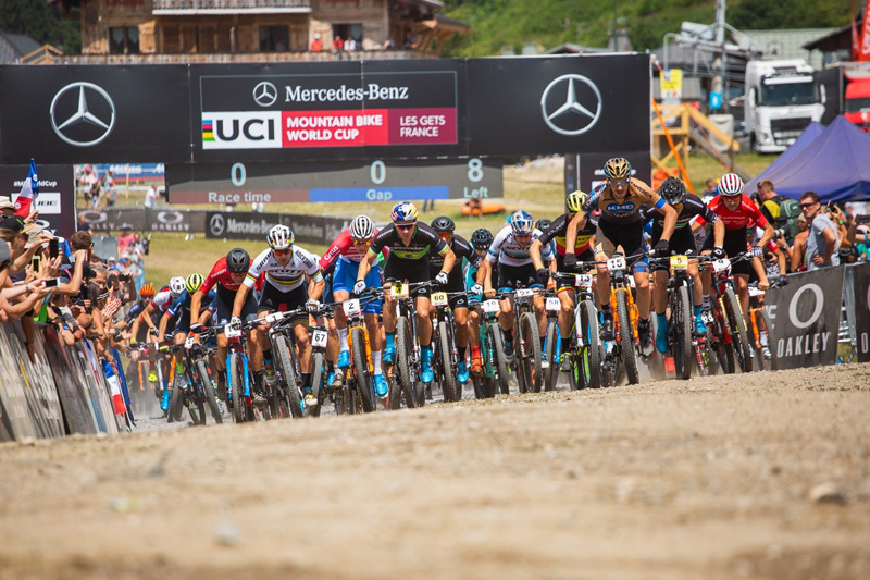 UCI MTB World Cup race Les Gets