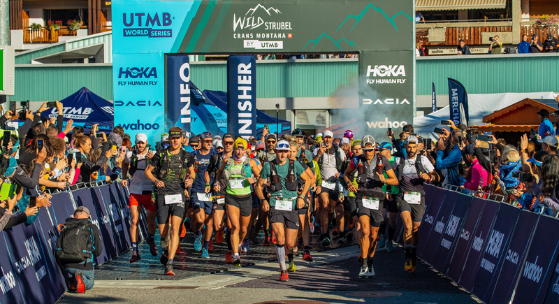 Click to view client WeTransfer image files Start of the Wildstrubel UTMB race